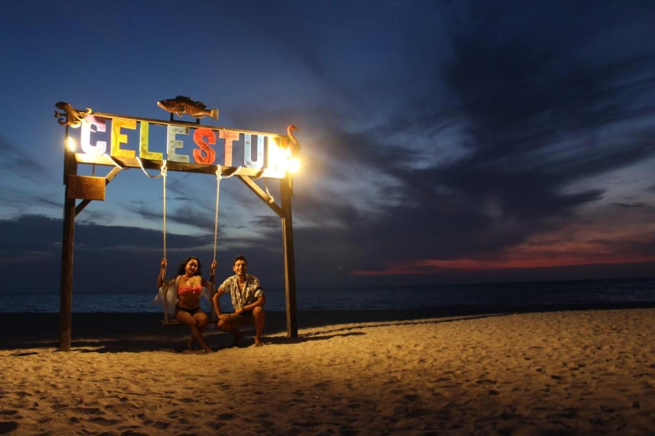 Cabanas Camping Ria Celestun Dış mekan fotoğraf