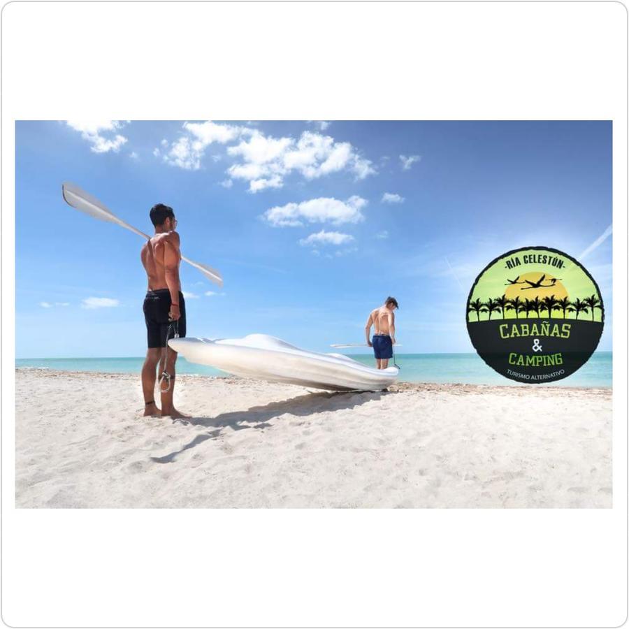 Cabanas Camping Ria Celestun Dış mekan fotoğraf