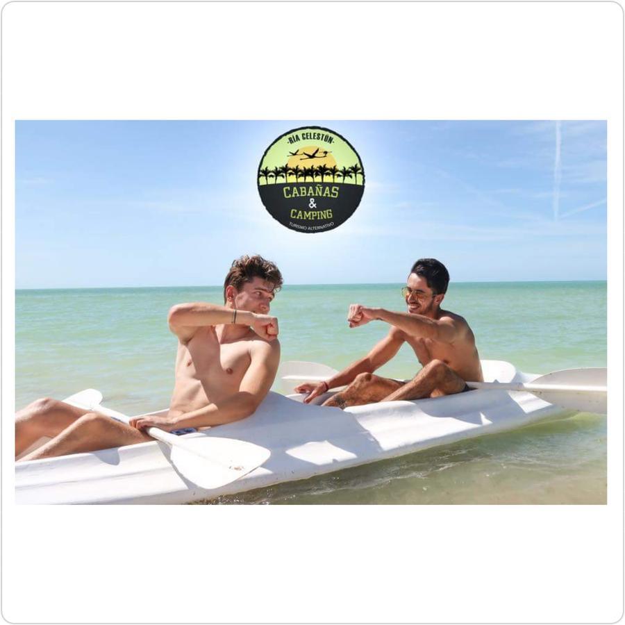 Cabanas Camping Ria Celestun Dış mekan fotoğraf