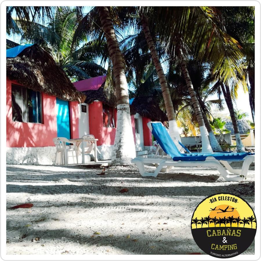 Cabanas Camping Ria Celestun Dış mekan fotoğraf